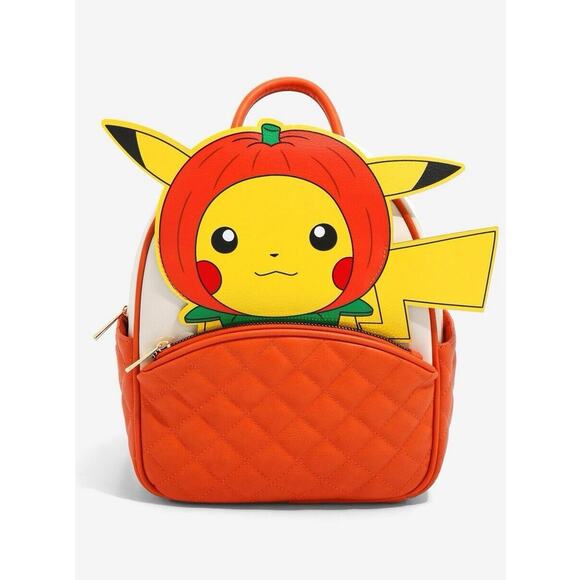 Pokemon Pumpkin Pikachu Mini Backpack BoxLunch Exclusive main image 4